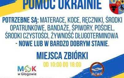 Zdjęcie do Zbi&oacute;rka dla potrzebujących z Ukrainy
