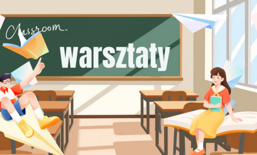 Ilustracja przedstawiająca warsztaty w klasie 